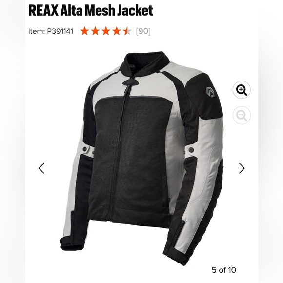 REAX motorcycle Jacket - Picture 8 of 8